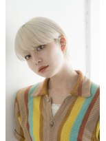 ミエルヘアーエスト 新宿店(mielhair est)&nbsp;ハイトーン×マッシュショート【新宿】