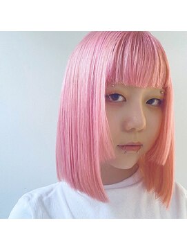 クク(QUQU) ベビーストレートピンク