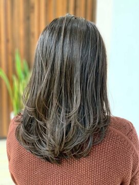 クオリス 上福岡店(QUALIS) 大人可愛い/レイヤーカット/ロング/ワンカール/30代40代50代/