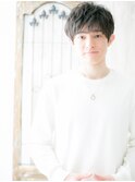 20代30代40代ビジカジニュアンスパーマメンズショートa仙台