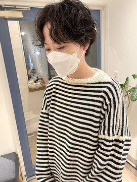 メルト 吉祥寺(melt) ハンサムショートパーマ小顔くせ毛風パーマ抜け感大人可愛い