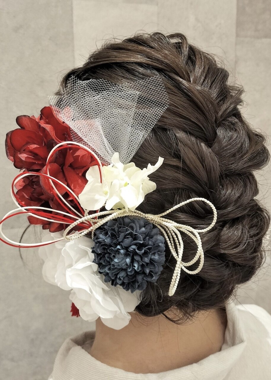 尾浜うどん様専用 ヘアーオーナメント ＆ ヘアーネット おまとめ ☆尾浜うどん様専用☆ ヘアーオーナメント ＆ ヘアーネット おまとめ