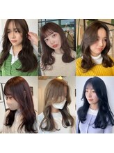 【顔周りカットで韓国style.*】高い技術で憧れの韓国アイドル・韓国女優のような可愛いくびれヘアが叶う♪