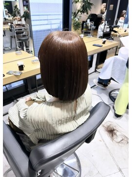 エイト 藤沢店(EIGHT fujisawa) EIGHT fujisawa 藤沢店　柳原秀　ブリーチなしWカラー［藤沢］