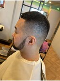 【Barber BROS.】髭 スキンフェード ボウズ バズカット