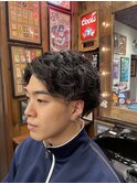 メンズカット スパイラルパーマ