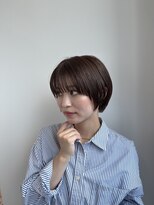 エクリボンヌ(equri bonne)&nbsp;マッシュショート×水素カラー