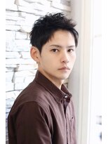 ルーツ(ROOTS) 爽やかアップバングの大人ベリーショート
