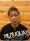 スポーツマンツーブロックアップバンクメッシュかっこいいモテ髪