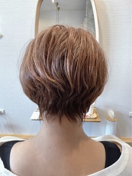 オルオル(Olu Olu) スッキリショートオレンジカラー