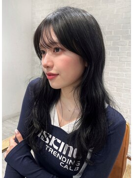 レイラバイアフロート 吉祥寺(Lila by afloat) 韓国ヘア/ロングレイヤー/顔まわりカット/フェイスレイヤー