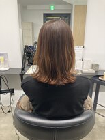 イレス 札幌円山店(IRESU) 切りっぱなしボブ/エアリーロング/美髪/ピンクブラウン/ショート