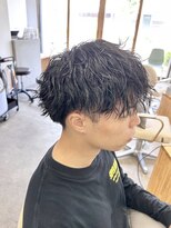 クローズ(cross-z)&nbsp;メンズ/ショート/ツイスト/スパイラル/パーマ/2ブロック/東川口