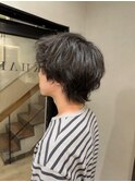 スパイラルパーマで作る♪メンズマッシュウルフパーマ◎《》