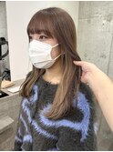 透明感たっぷりブラウンベージュ◎インナーカラー 表参道