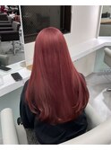 12287ラベンダーミルクティーワインレッドボブチェリーレッド