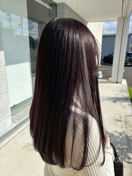 クレヨン ケース(Crayon case) 大人かわいいナチュラルストレートアッシュブラウンワンカラー