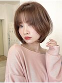 【Say.福岡】長めショートボブ×伸ばしかけショート×髪質改善