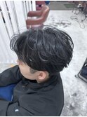毛流れパーマ