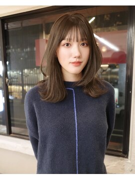 シキ 渋谷(siki) ベージュカラー/ブリーチなしダブルカラー/赤み消し/渋谷/原宿