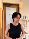 ハンサムウルフショート