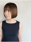 【asuka】ショートボブ大人ボブニュアンスボブストレートボブ