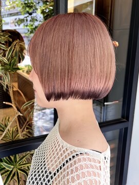 アイフィール アヴェダ 瑞江店(i feel AVEDA) 【林】ピンクベージュ×裾カラー