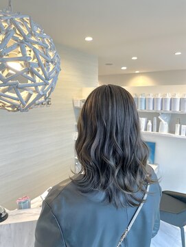 ヘアーデザイン シーベル(HAIR DESIGN SEA BELLE) ロングヘア　前髪あり　韓国ヘア［＃浜松市＃韓国＃パーマ］