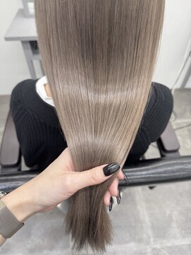 ペレ 栄店(PELE) イメチェン/ホワイトブロンド/外ハネボブ/美髪/栄