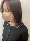 黒髪カタログ/クラゲヘアー/オリーブグレー/千葉