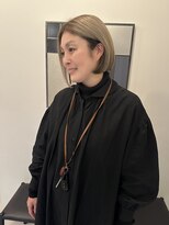 アンフェインド02(UNFEIGNED 02)&nbsp;ブリーチオンカラー/オリーブグレー/小顔/ココアベージュ/伏見