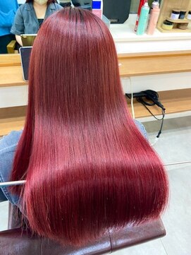 ランプ(Lamp) くびレイヤー グレーベージュ 白髪染め 白髪ぼかし 髪質改善