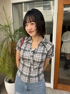 シラフ(SHIRAF) 顔まわりザクザクレイヤーボブ