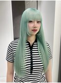 【金丸紗羽佳】ミントグリーン