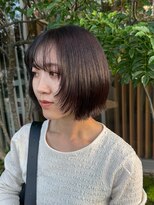 セットアップ 倉敷美和店(SET-UP)&nbsp;小顔ショート顔周りウルフ×似合わせカラー