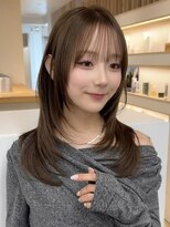 アビー(ABBEY3) 顔まわりカット小顔カット韓国ヘアくびれヘア フェイスレイヤー