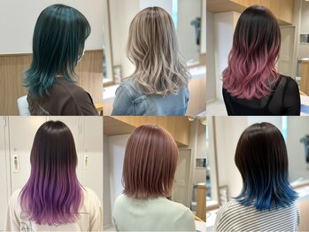 アビエブラン 若江岩田(abije blanc)の写真/【若江岩田駅】ハイライト&ブリーチが超得意★大人女性の「白髪ぼかしハイライト」も得意なサロン