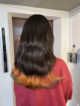 ヘアーアートシフォン 池袋西口店(Hair art chiffon) ミルクブラウン/ダークパープル/髪質改善/白髪染め/縮毛矯正池袋