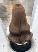 ブリーチなしWカラー　ラテベージュ