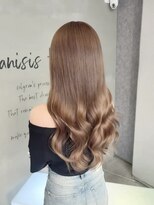 ラニシス ヘアー(Lanisis Hair) ベージュ系艶ロング★
