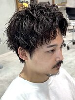 フィフス 大分(fifth)&nbsp;大分ルーズパーマスパイラルパーマメンズカットルーズショート