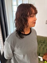 カウチ(Kauti)&nbsp;ダークパープル/ナチュラルショート/ミルクブラウン/夏/池袋