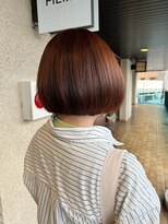 フィルム(FiLMs)&nbsp;透明感ライトブラウン/ショート丸みボブ/艶髪