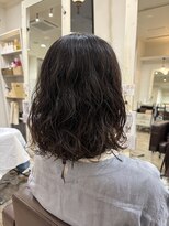 アストラール 大曽根店(astrale)&nbsp;コテ巻き風パーマ/ミディアム【大曽根/パーマ】