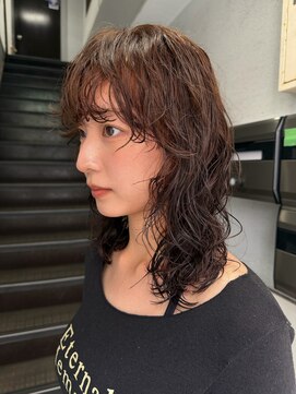 パーク(PAAQ) ブラウンカラー秋カラーこっくりブラウン