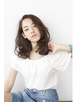 アトリエサニーデイ(atelier SUNNY DAY)&nbsp;ミディアム/パーマ/ベージュブラウン/大人ミディアム/レイヤー