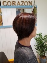 ヘアーメイク コラソン(hair make corazon)&nbsp;似合わせカットメルティカラー着物フェミニンロング