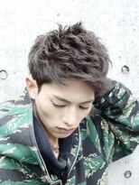 フィフス(fifth) ショートレイヤー ツーブロック くせ毛風パーマ アップバング 44