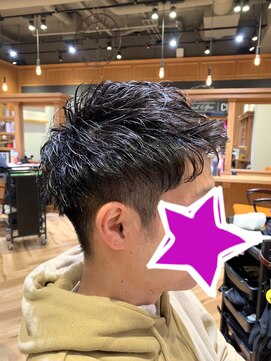 レヴィ(Levie) ツーブロメンズパーマ