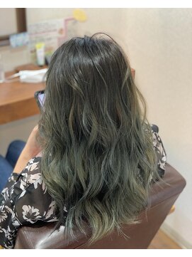 美容室 ルアル 市原市八幡宿店(Luar) 伸びてきてもOK！バレイヤージュスタイル☆